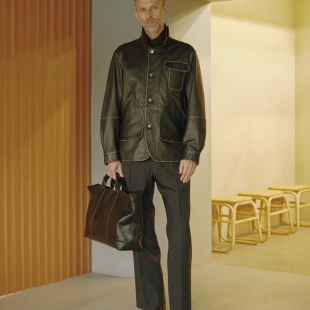 2size) ccu 헌팅자켓 차심 쉽스킨 레더