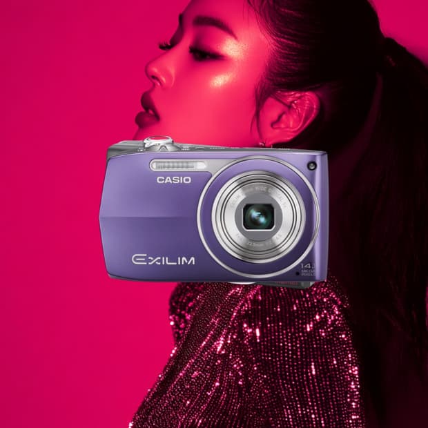 카시오 엑슬림 z2000 EXILIM Z2000 Purple 빈티지 디카