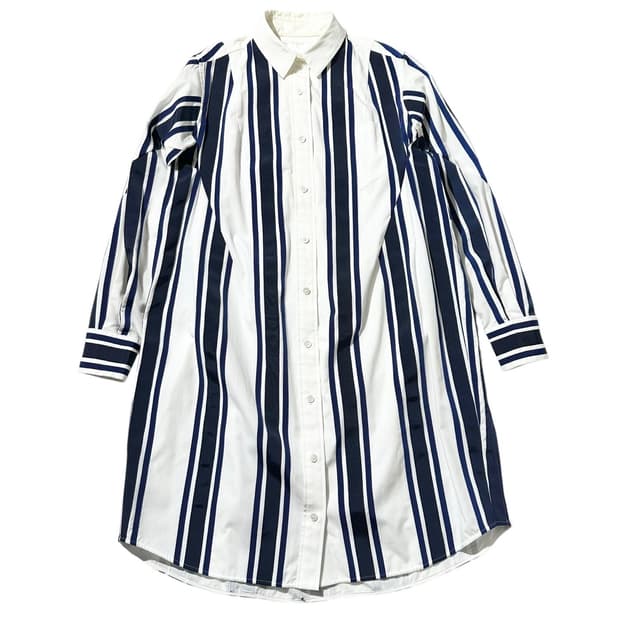 (매장판) 사카이 스트라이프 셔츠 원피스