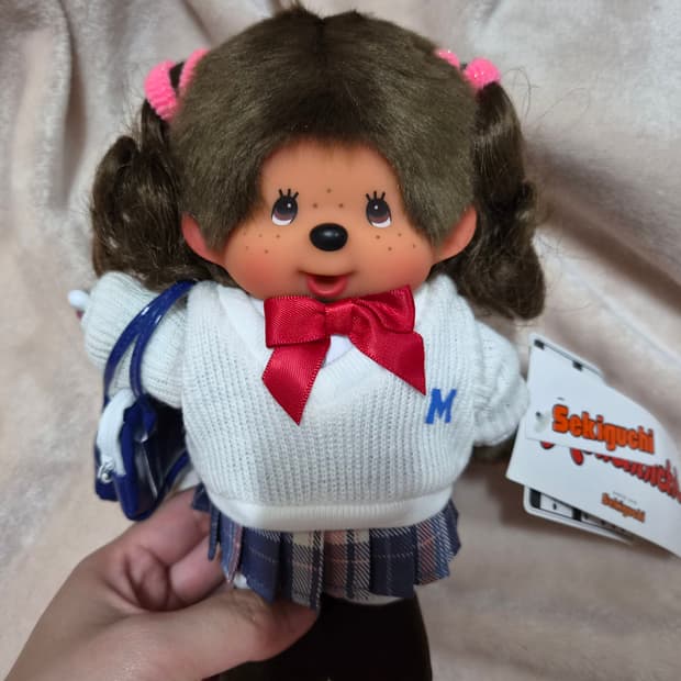 여고생 몬치치 인형