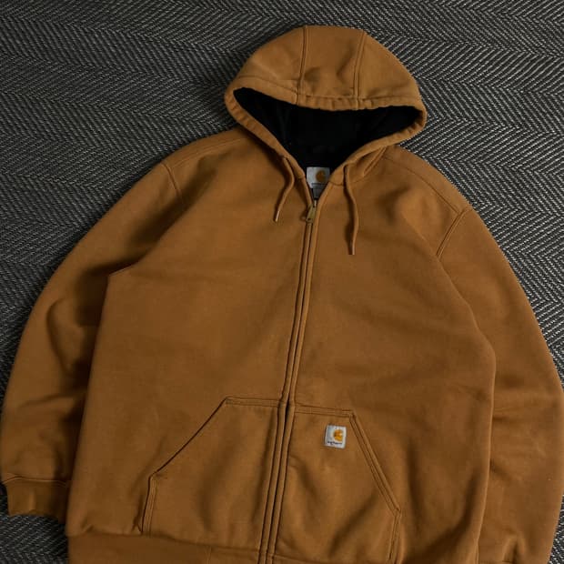 칼하트 레인디펜더 써멀 후드 집업 자켓y 3058