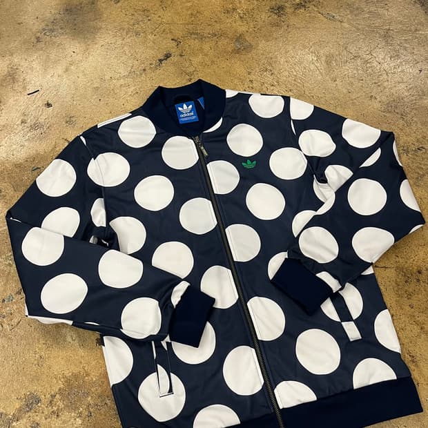 아디다스 빅 도트 져지 트랙탑 100