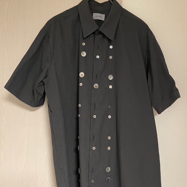 Yosuk 단추 반팔 셔츠