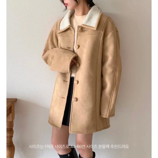 아뜨랑스 무스탕 (오버듀플레어 무스탕 저렴이)