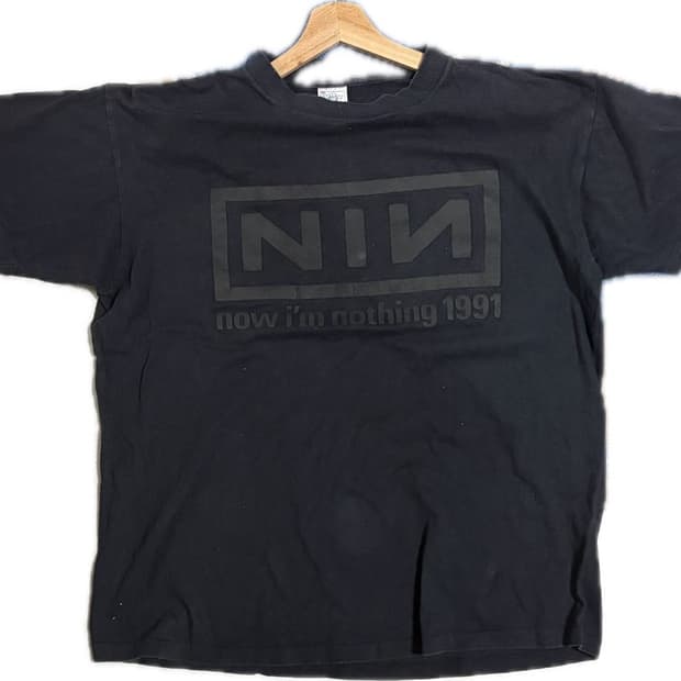 90s Nine inch nails now i’m nothing 티셔츠