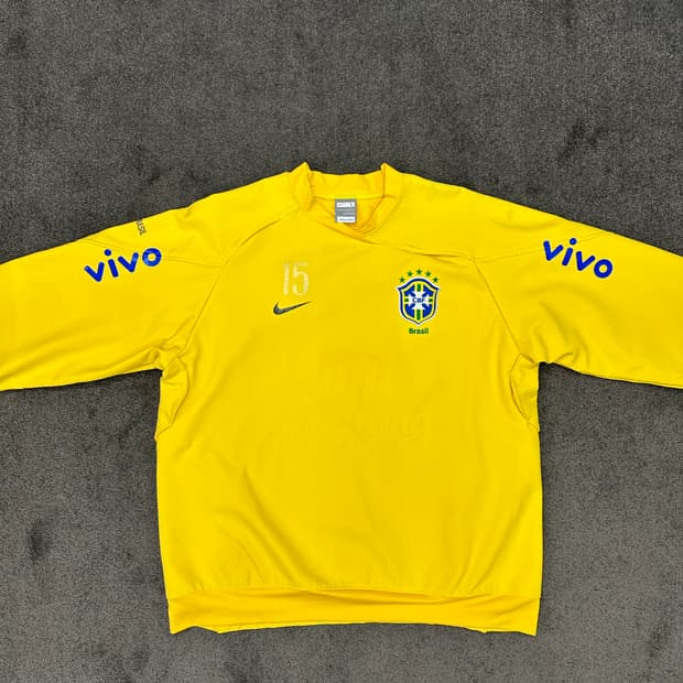 나이키 브라질 축구 대표팀 트레이닝 웜업 L