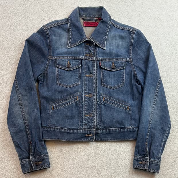 리비이스 데님자켓