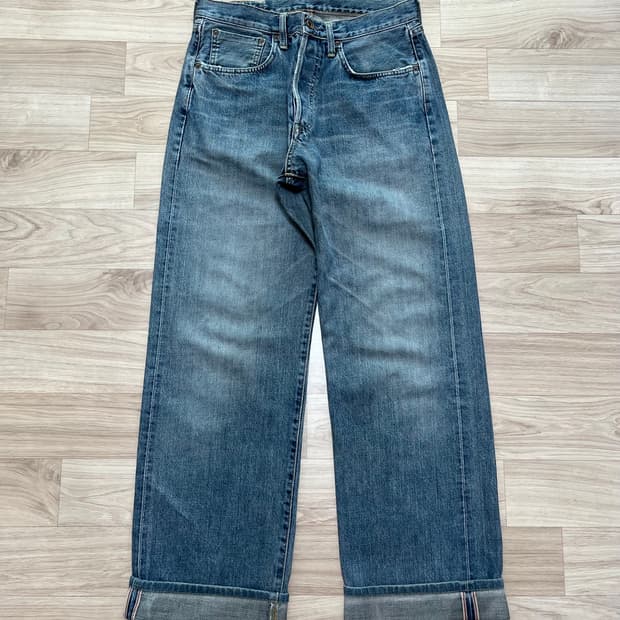 에드윈 505 셀비지 데님