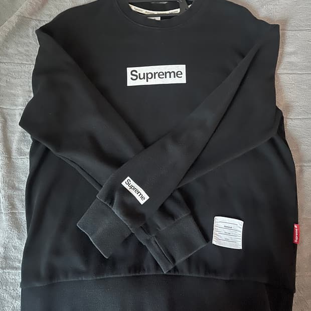 슈프림 박스로고 롱슬리브