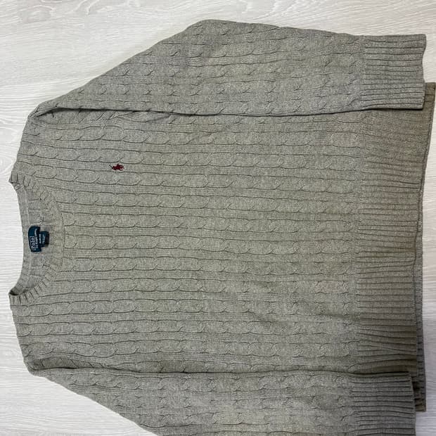 폴로 케이블니트 키즈XL(성인M정도)