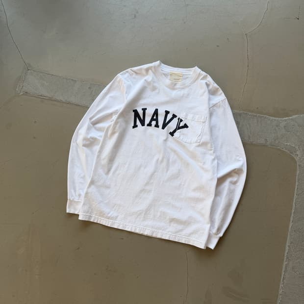 jpn vtg navy 롱 슬리브