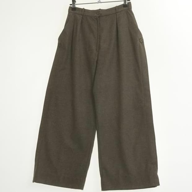 크리스찬디올 울 버튼 팬츠 / WOMAN M