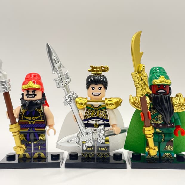 삼국지 피규어 3종