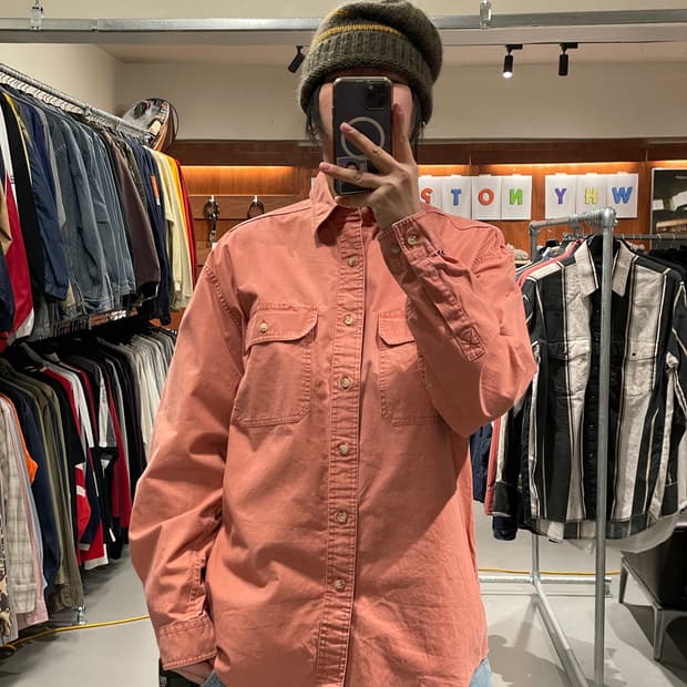 LL bean 워크 셔츠  