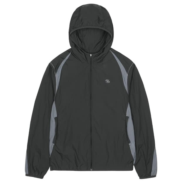 (4) 산산기어 패널드 자켓 블랙 새상품