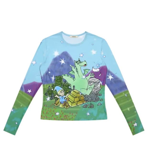 플리즈프로젝트 블루드래곤 BLUE DRAGON LONG SLEEVE