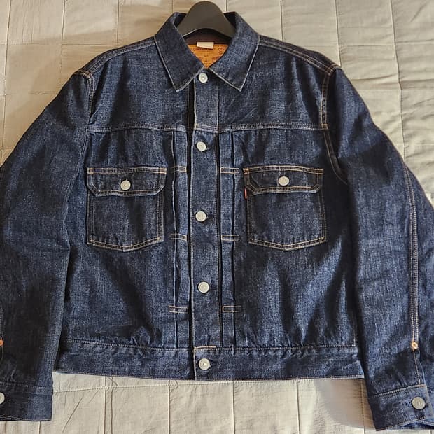 브론슨 817xx 42사이즈 타입2 데님 자켓