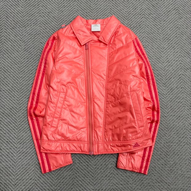 아디다스 사선집업 패디드 자켓 v1593