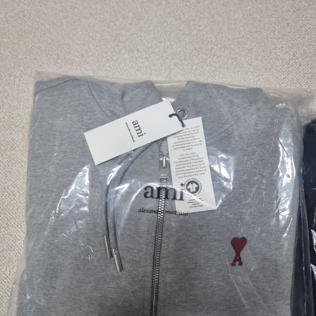 2026년최신상매장제품)아미집업 그레이