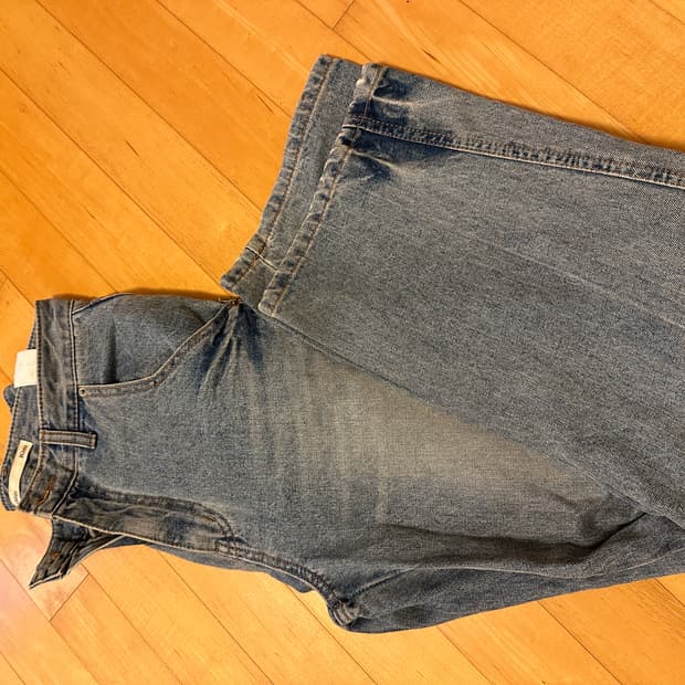 [마뗑킴 초창기제품] 데님팬츠 S