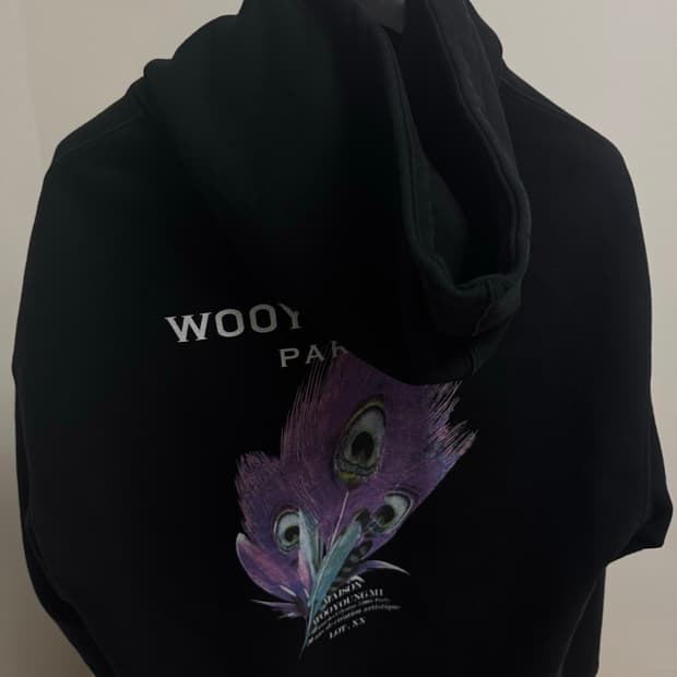 우영미 공작 후드티 52사이즈