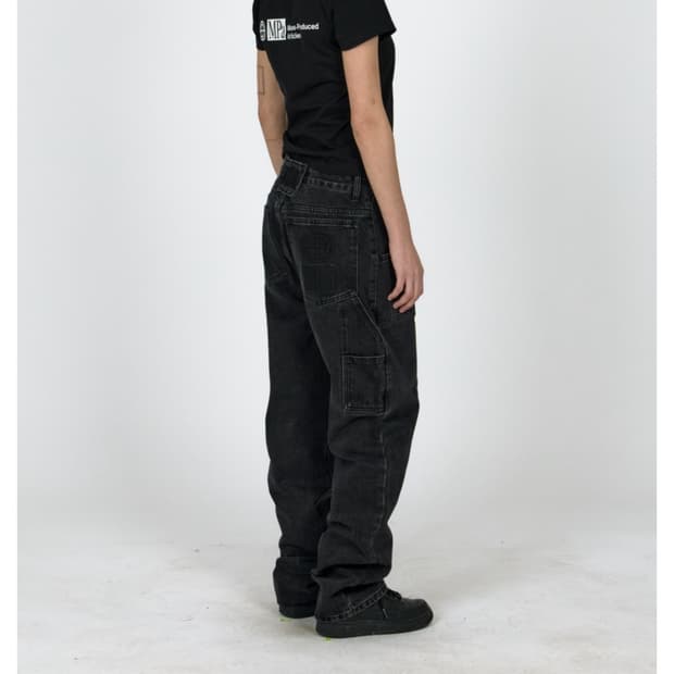 플라스틱프로덕트 페인터 데님팬츠