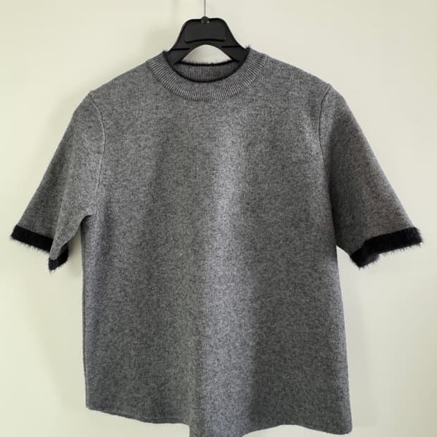 ZARA 자라 니트 반팔 S