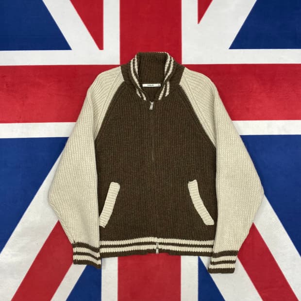 키뮤어 니트집업 M 