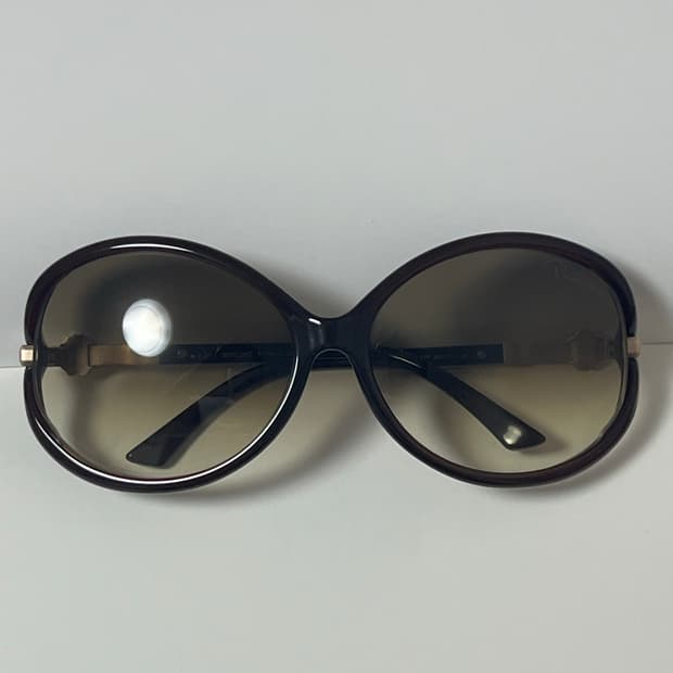 로베르토 카발리 오버핏 빅 선글라스