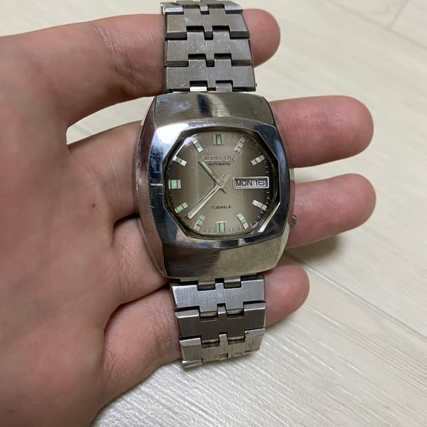 1970s 시티즌 빈티지 시계