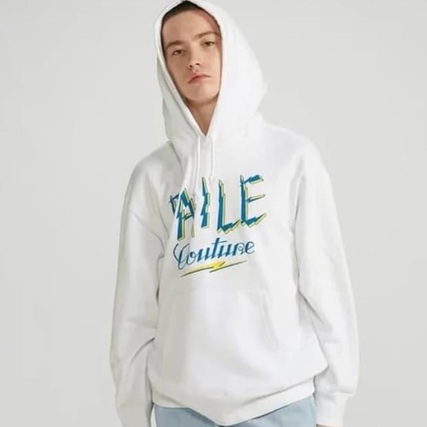 유니클로 UT FAILE 후드티 L 화이트