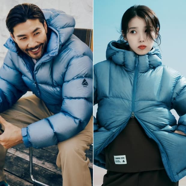 블랙야크 스톤마스터 다운 패딩 블루 105사이즈