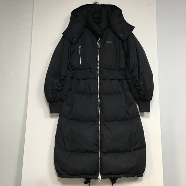 럭키슈에뜨 스트링 구스 롱패딩 36