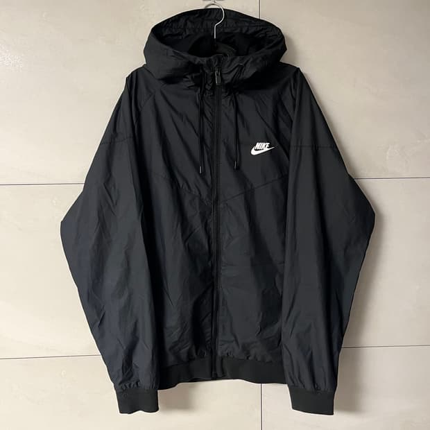 나이키 윈드러너 우븐 바람막이 블랙 [2XL]