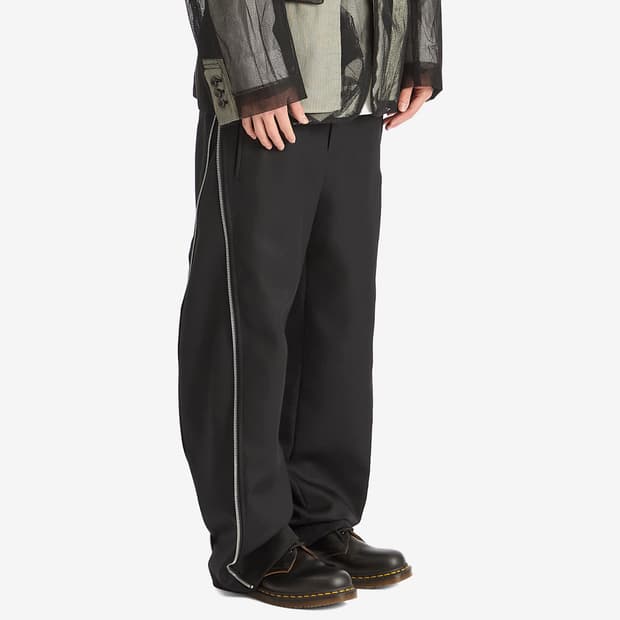 25ss 꼼데가르송 옴므플러스 사이드 zip 팬츠