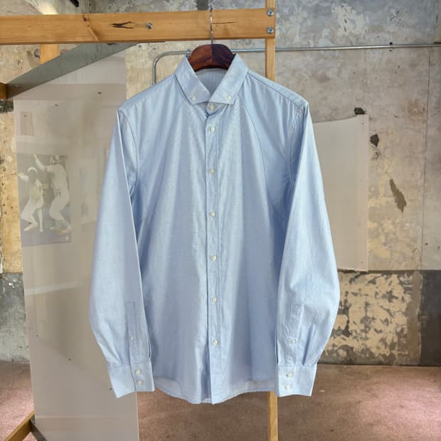 ALEXANDER MCQUEEN Light BLUE SHIRT