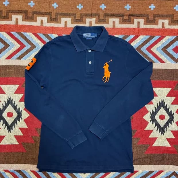 폴로 랄프로렌 빅포니 카라티 긴팔 치프키프