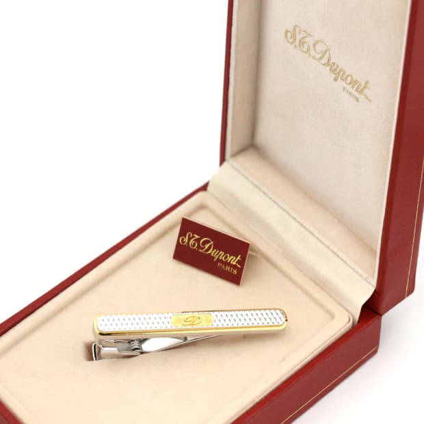 듀퐁 A+등급 5.4cm 명품 넥타이핀 s.t.dupont