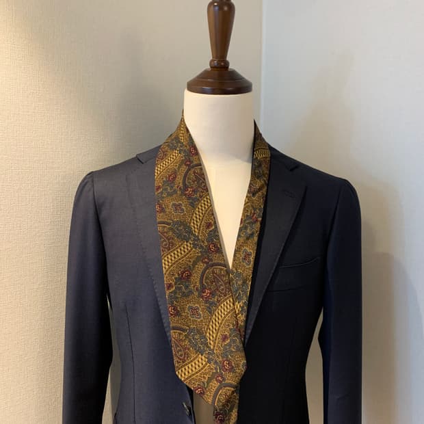 크리스찬 디올(Dior) 페이즐리 명품 이태리넥타이 100실크 9.3cm