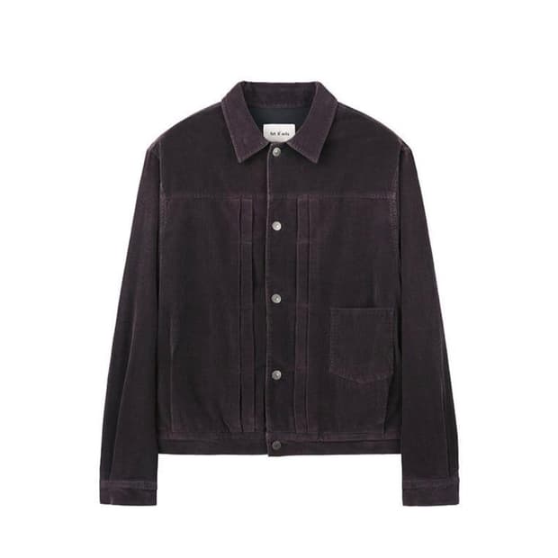 아트이프액츠 코듀로이 페이디드 트러커 L