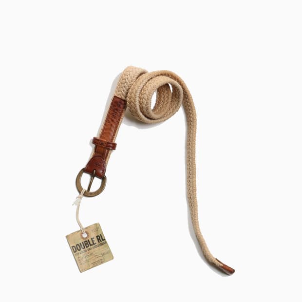 RRL Braided Cotton Belt