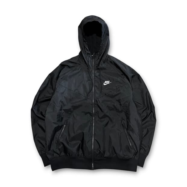 Nike 스우시 윈드브레이커 BK 후드 바람막이 자켓