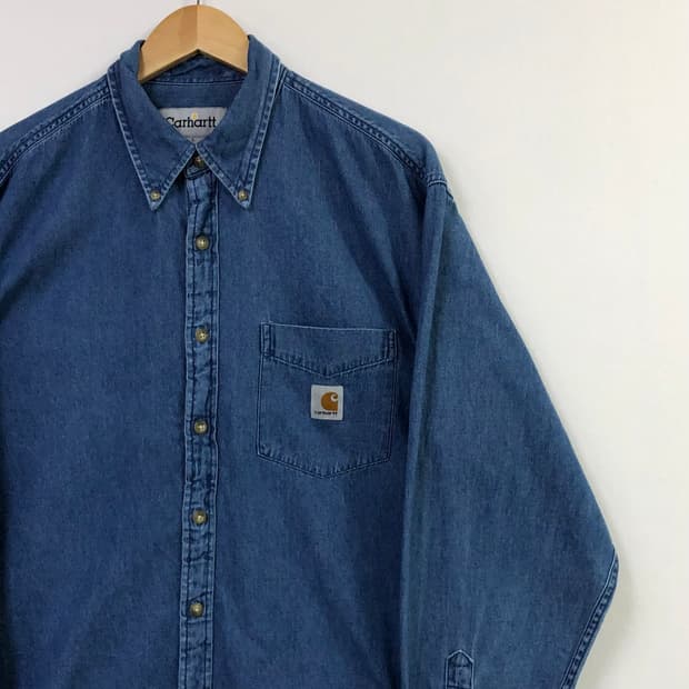 XL 칼하트 데님 셔츠