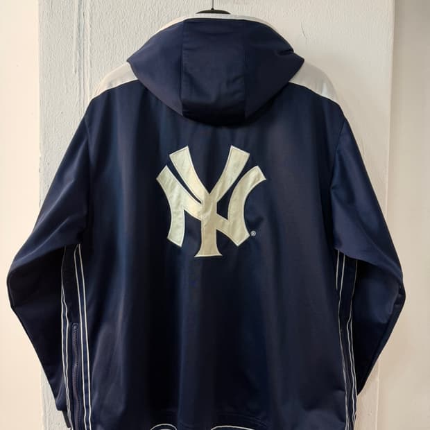 빈티지 MLB 뉴욕 양키스 윈드브레이커 자켓 