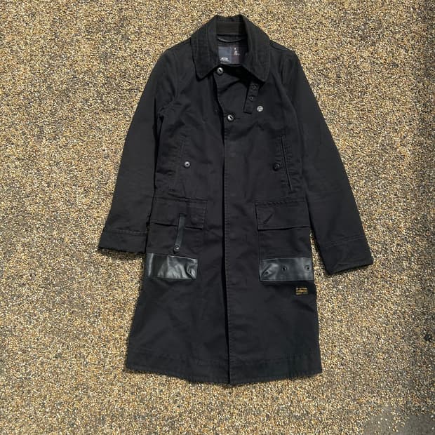 지스타(gstar) 블랙 코트 자켓