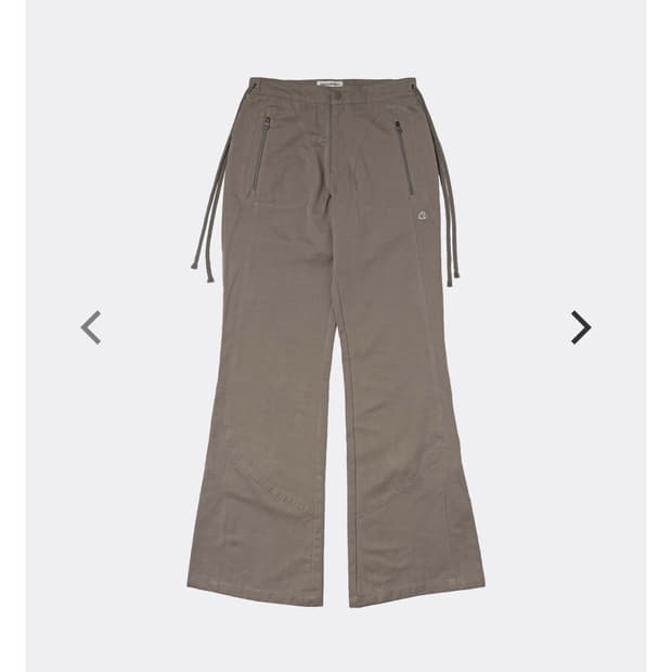 코이세이오 패널드 부츠컷 카키