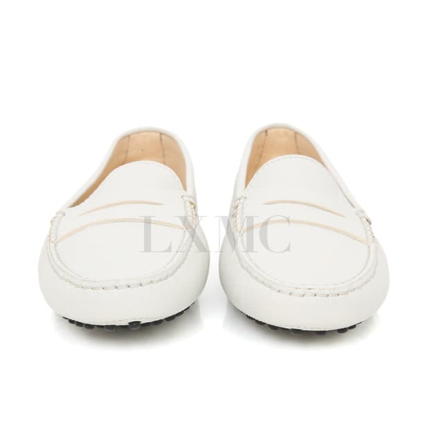 토즈 고미노 드라이빙 슈즈 화이트 로퍼 38사이즈