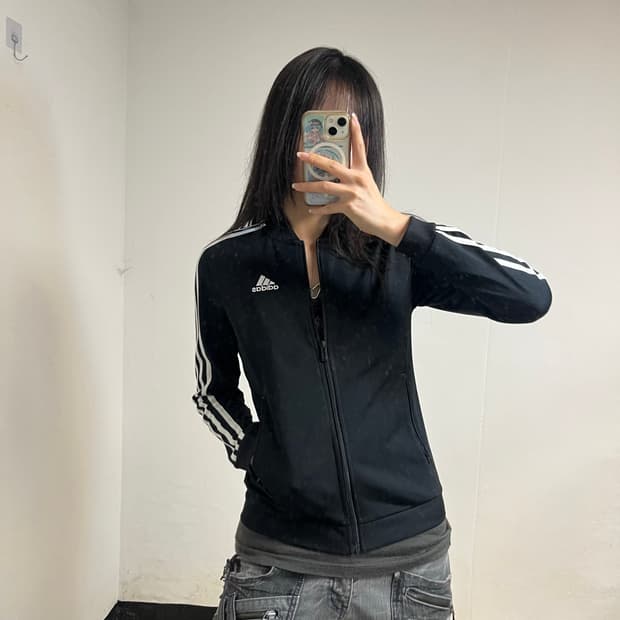 Adidas Black Track Jacket