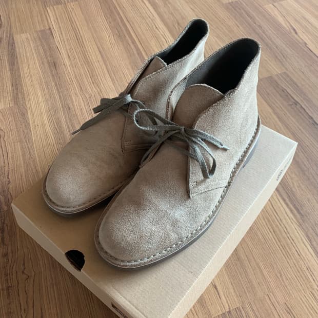 클락스 데저트부츠 타우페