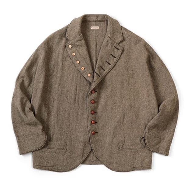 캐피탈 헤링본 자켓